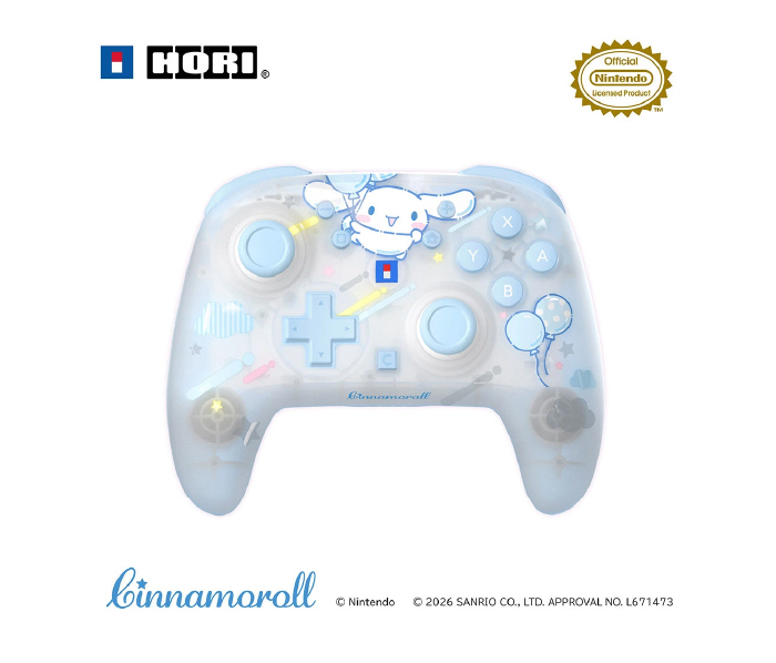 Wireless Horipad TURBO for Nintendo Switch 2 (Cinnamoroll)
